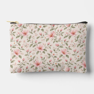 Weiches Rosa Kirschblüten-Blumen-Nahtloses Muster Zubehörtasche