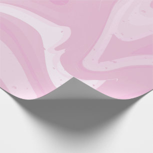 Weiches rosa Marmor Umhängetpapier wirbeln Geschenkpapier