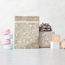 Weiches Sand Beige Creme Glitter Muster