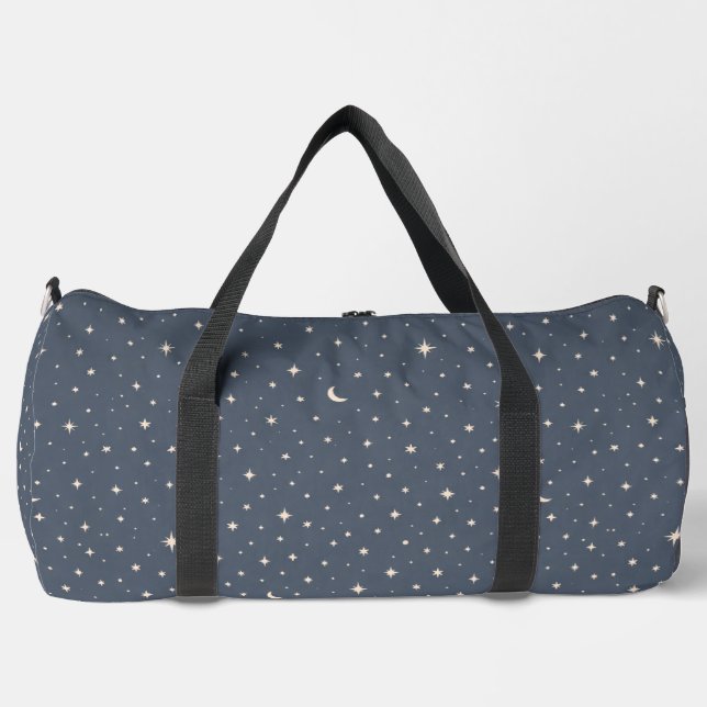 Weiches Sternmuster Ästhetik Duffle Bag (Vorderseite)
