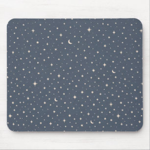 Weiches Sternmuster Ästhetik Mousepad