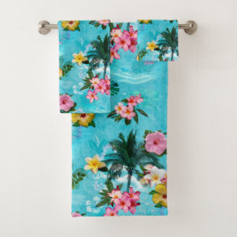 Weiches Tropix Badhandtuch Set