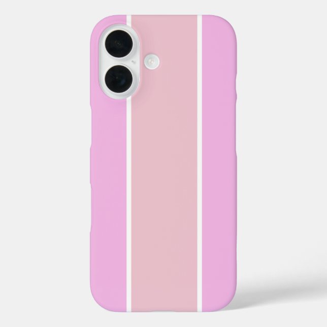 Weiches vertikales Streifenmuster-Design Case-Mate iPhone Hülle (Rückseite)