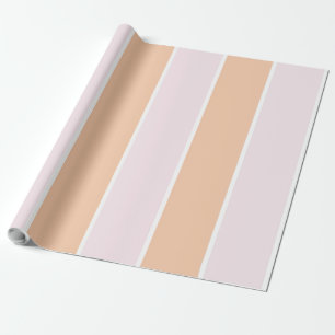 Weiches vertikales Streifenmuster-Design Geschenkpapier