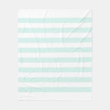 Weiches Weiß & Cyan Grün Pastell-Linienmuster