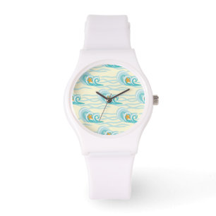 Weiches Wellen-Muster Armbanduhr