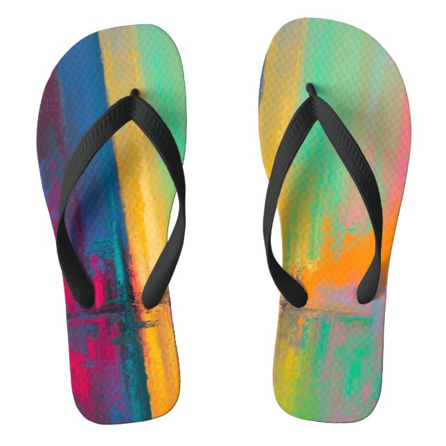 Weichfarbe Flip Flops (Fußbett)