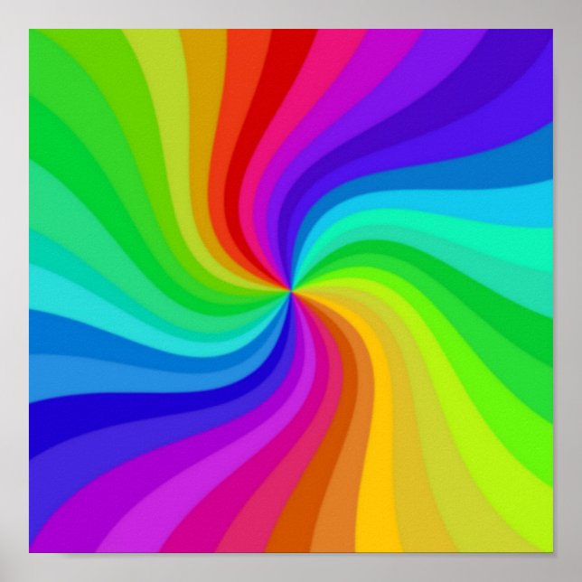 Weichfarbe Poster (Vorne)