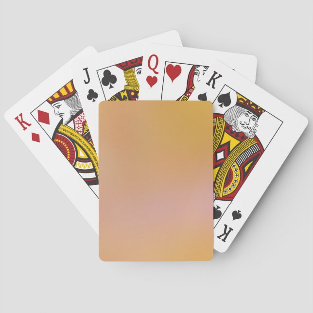 Weichfarbe Spielkarten (Rückseite)
