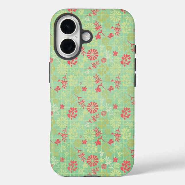 Weichfloralen Case-Mate iPhone Hülle (Rückseite)