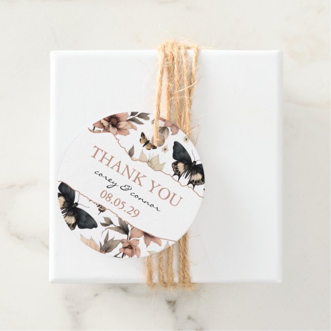 Weichfloralmatten Geschenkanhänger (Beispiel)