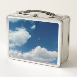 Weichheit den Wolken Metall Brotdose