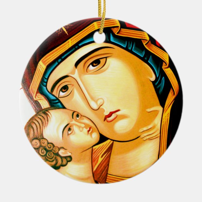 Weichheit Keramik Ornament (Vorne)