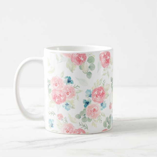 Weichkorallenblumenstrauch Kaffeetasse (Links)