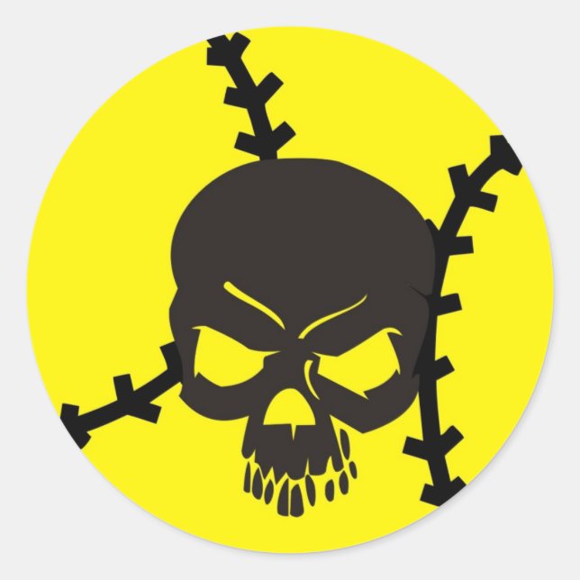 Weichkugel Runder Aufkleber (Vorderseite)