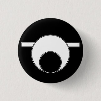 Weichlinge schwarze Oktober Button