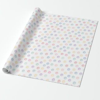 Weichpolka-Punkte - jeder Fall Geschenkpapier