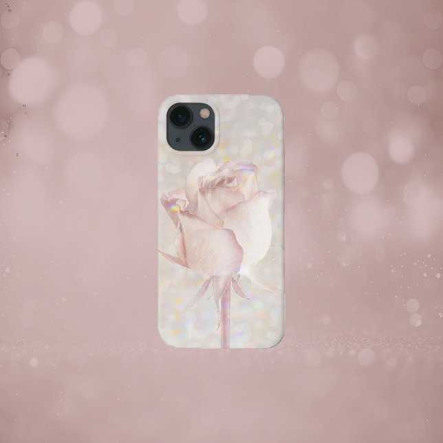 Weichrosa Rose iPhone Hülle (Von Creator hochgeladen)