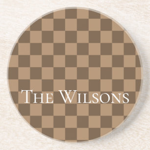 Weichschokoladenquadrate Getränkeuntersetzer