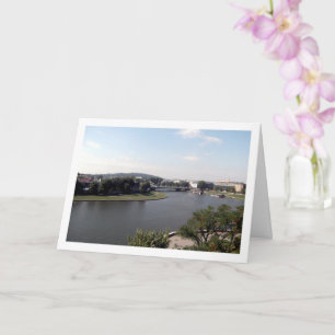 Weichsel, Kraków, Polen Karte