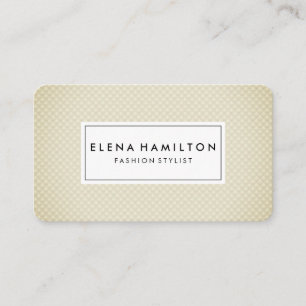 Weichskalenmuster Visitenkarte