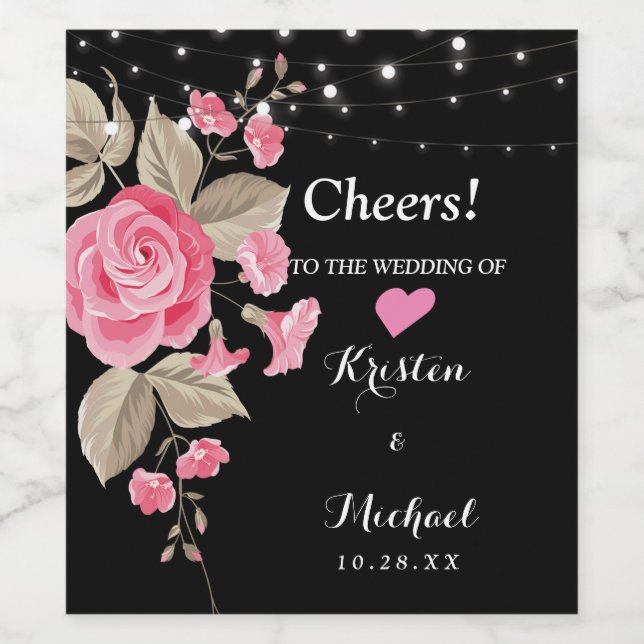 Weichteile schwarz weinetikett (Einzelnes Label)