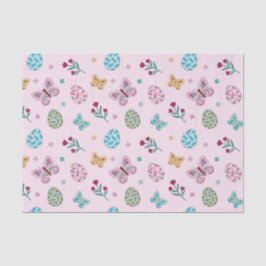 Weichteileier, Schmetterling und Blumenkohl Seidenpapier