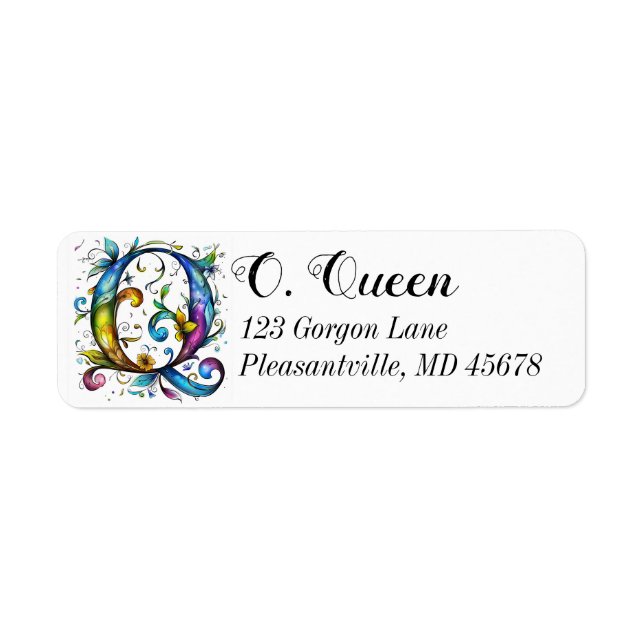 Weichteilmonogramm Q (Vorne)