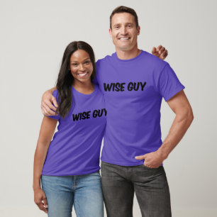 Weichter Typ Mitte Text Grundfarbiger T - Shirt