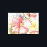 Weichtiere I Leinwanddruck<br><div class="desc">Soft Poppies I von Leticia Herrera</div>