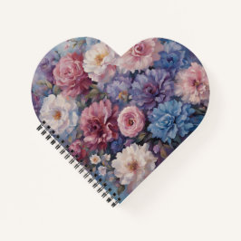 Weichzeichnen der Wildblume Notizbuch