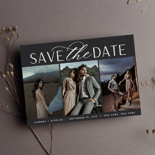 Weichzeichnen   Dreier-Foto-Hochzeit Save The Date