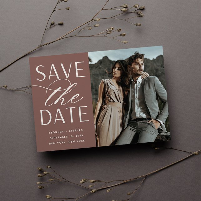 Weichzeichnen | Hochzeit von Single Foto Save The Date (Von Creator hochgeladen)