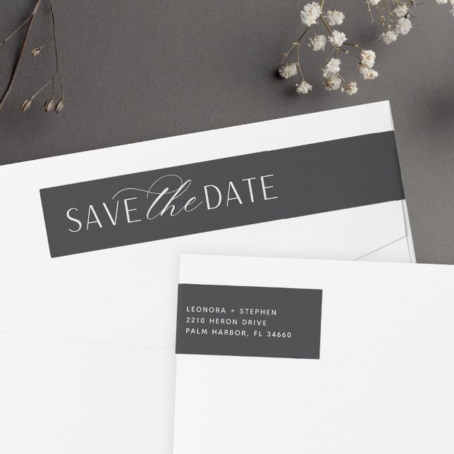 Weichzeichnen | SAVE THE DATE RÜCKSENDEADRESSE (Von Creator hochgeladen)