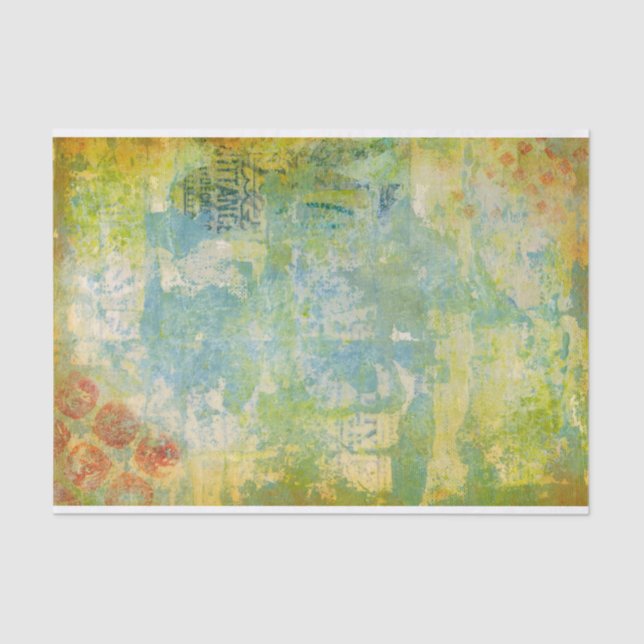 Weichzeichnen Vintag Seidenpapier (Vorderseite)