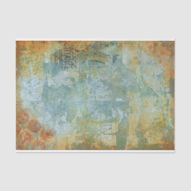 Weichzeichnen Vintag Seidenpapier (Vorderseite)