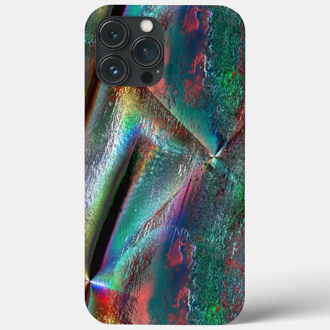 Weichzeichner aus psychedelischer Woody, digital r Case-Mate iPhone Hülle (Rückseite)