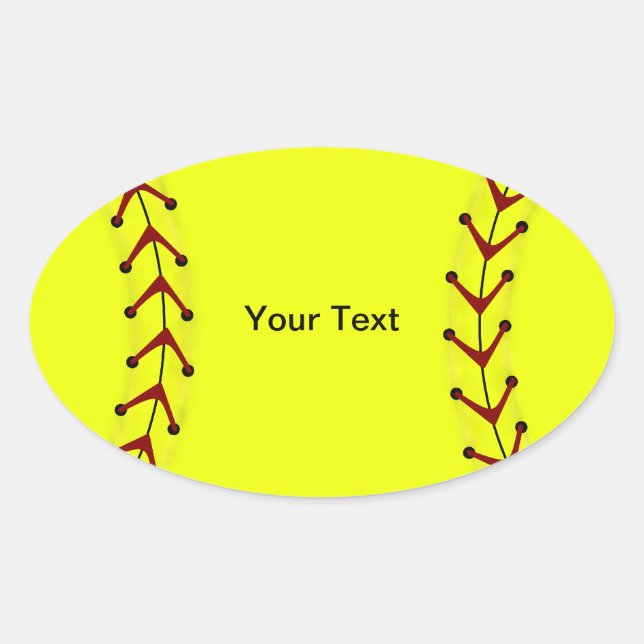 Weichzeichner Ovaler Aufkleber (Vorderseite)