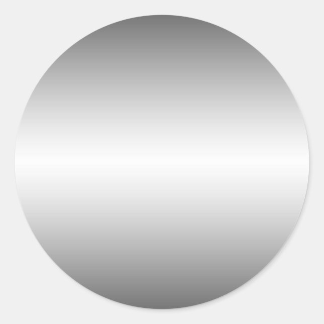 Weichzeichner Runder Aufkleber (Vorderseite)