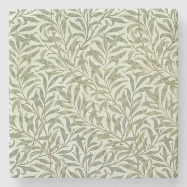 "Weide-Ast" Tapetenentwurf, 1887 Steinuntersetzer (Vorderseite)