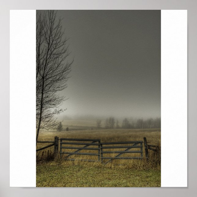 Weide Autumns Poster (Vorne)