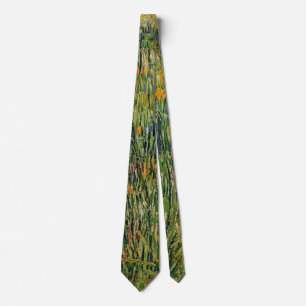 Weide in Blüte von Vincent van Gogh Krawatte