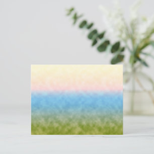 Weide Licht Postkarte