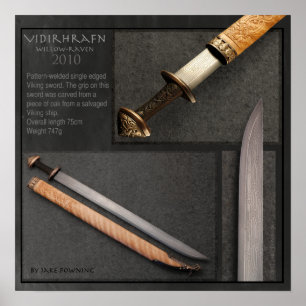 Weide-Rabe durch Jake Powning Poster