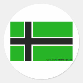 Weide Runder Aufkleber