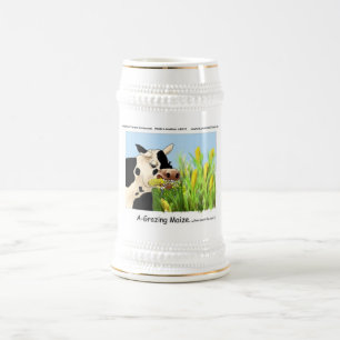 Weidemais (Funny Cow Gifts Cards T-Shirts etc.) Bierglas