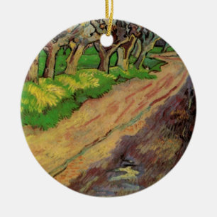 Weiden am Pollard von Vincent van Gogh Keramikornament