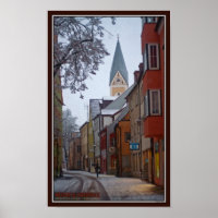 Weiden id Opf - Snowy Side Street
