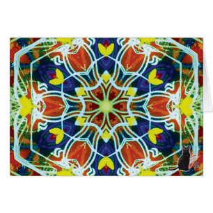 Weiden-kc-Kaleidoskop-Gruß-Karte