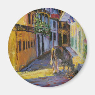 Weiden lassen der Kuh Magnet